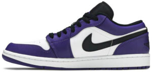 Air Jordan 1 Low Court Purple 553558-500