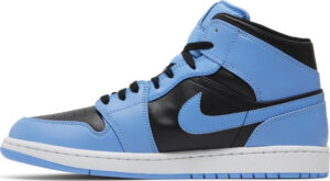 Air Jordan 1 Mid University Blue Black DQ8426-401