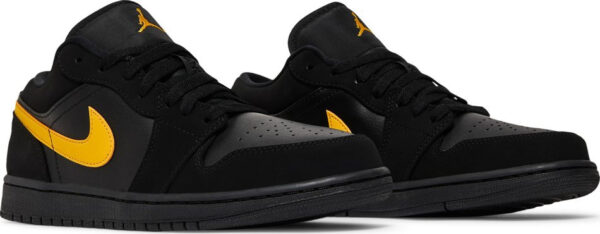 Air Jordan 1 Low  Black University Gold  553558-071