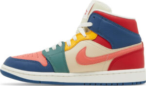 Wmns Air Jordan 1 Mid SE Multi-Color DN3738-400