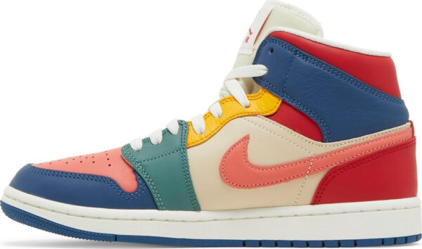 Wmns Air Jordan 1 Mid SE  Multi-Color  DN3738-400