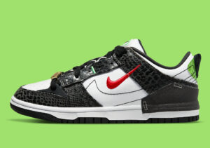 Wmns Dunk Low Disrupt 2 Just Do It Black Snakeskin...