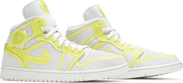 Wmns Air Jordan 1 Mid LX  Off White Opti Yellow  DA5552-107