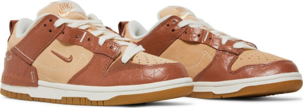 Wmns Dunk Low Disrupt 2  Brown Crocodile  DV1026-215