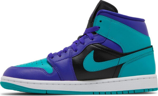 Wmns Air Jordan 1 Mid  Black Grape  BQ6472-502