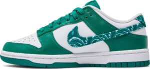 Wmns Dunk Low Green Paisley DH4401-102