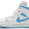 Wmns Air Jordan 1 Mid  University Blue  BQ6472-141