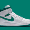 Air Jordan 1 Mid  Mystic Green  CD6859-103