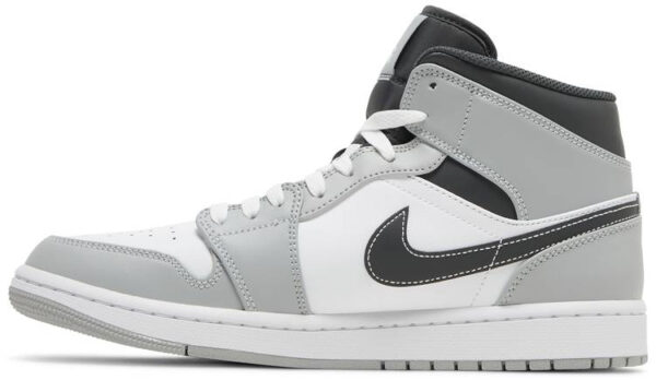 Air Jordan 1 Mid  Light Smoke Grey  554724-078