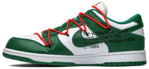 Off-White x Dunk Low Pine Green CT0856-100