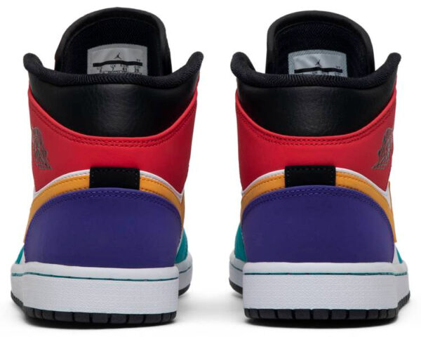 Air Jordan 1 Mid  Multi-Color  554724-125