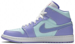 Air Jordan 1 Mid Purple Pulse 554724-500