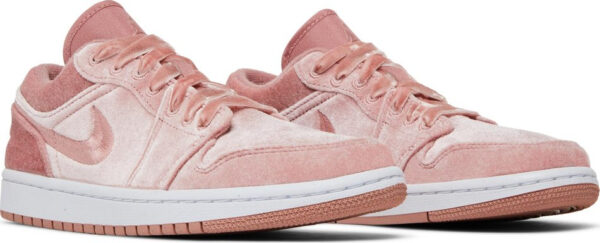 Wmns Air Jordan 1 Low SE  Pink Velvet  DQ8396-600