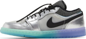 Wmns Air Jordan 1 Low SE Metallic Silver Gradient DJ5199-109