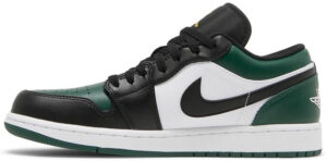 Air Jordan 1 Low Green Toe 553558-371