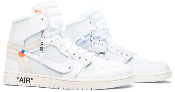 Off-White x Air Jordan 1 Retro High OG  White  2018 AQ0818-100