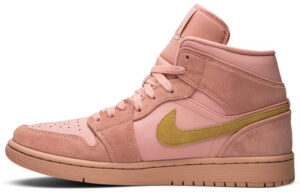 Air Jordan 1 Mid Coral Gold 852542-600