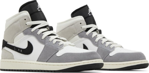 Air Jordan 1 Mid SE Craft  Inside Out   Cement Grey  DZ4136-002