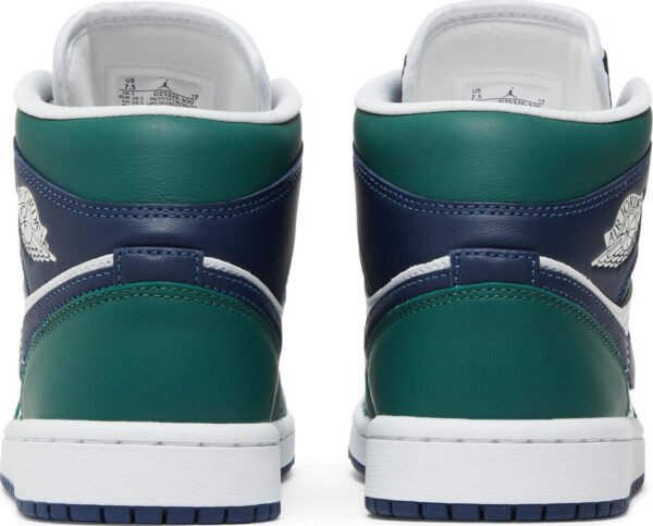 Air Jordan 1 Mid in Navy and Green DZ5326-300