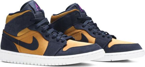 Air Jordan 1 Mid SE Premium  Stain Gold  852542-401