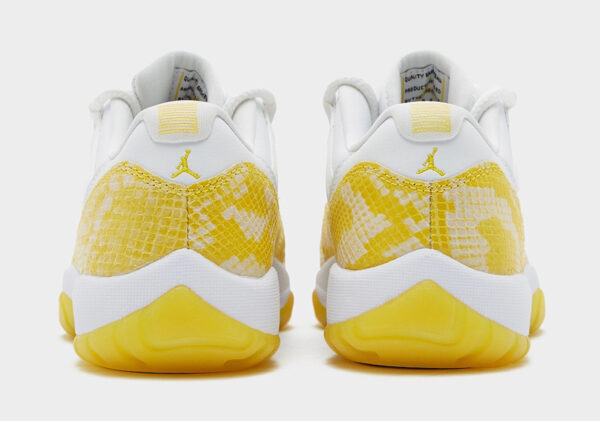 Air Jordan 11 Low  Yellow Snakeskin  AH7860-107