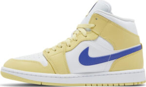 Wmns Air Jordan 1 Mid Lemon Wash BQ6472-701