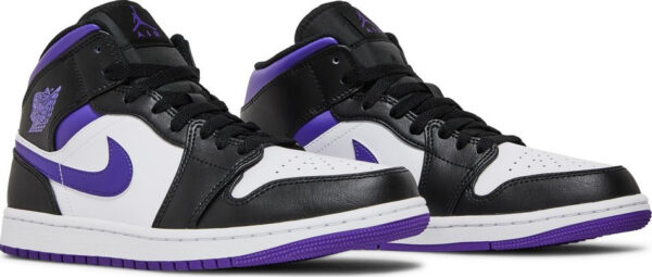 Air Jordan 1 Mid  Court Purple  554724-095