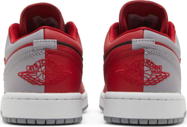 Wmns Air Jordan 1 Low SE  Split   Gym Red Cement Grey  DR0502-600