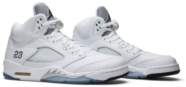 Air Jordan 5 Retro  Metallic White  2015 136027-130