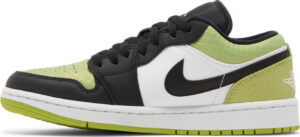 Wmns Air Jordan 1 Low SE Vivid Green Snakeskin DX4446-301