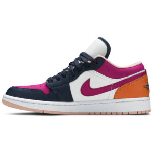 Wmns Air Jordan 1 Low SE Mismatched-Purple Magenta DJ4342-400