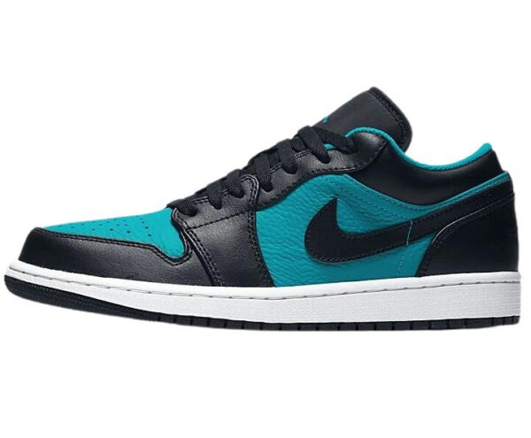 Air Jordan 1 Low LT Blue Black Green 553558-026