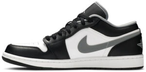 Air Jordan 1 Low Black Medium Grey 553558-040