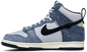 Notre x Dunk High Midnight Navy CW3092-400