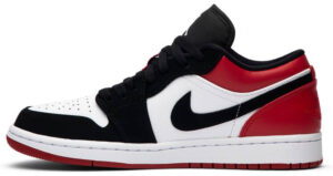 Air Jordan 1 Low Black Toe 553558-116