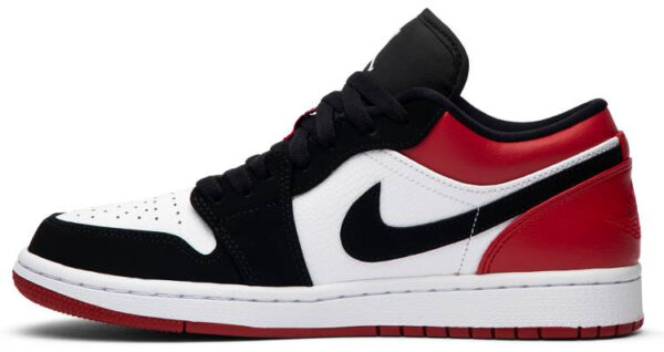 Air Jordan 1 Low  Black Toe  553558-116