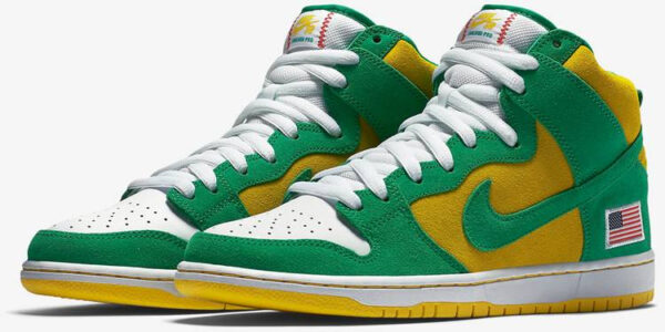 Dunk High Pro SB  Oakland Athletics  305050-337