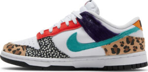 Wmns Dunk Low SE Safari Mix DN3866-100