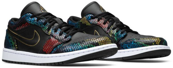 Wmns Air Jordan 1 Low  Multi Snakeskin  CW5580-001