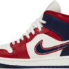 Wmns Air Jordan 1 Mid SE  University Red Pomegranate  DH5894-600